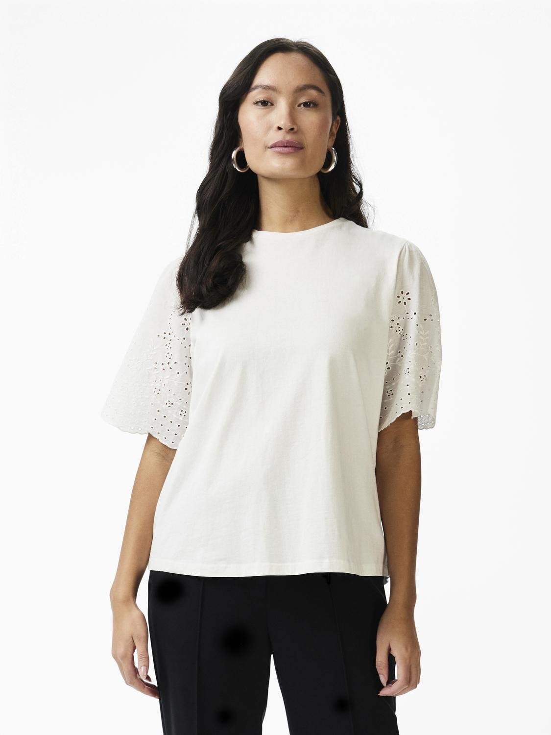 YASLEX T-Shirt - Star White - VERO MODA & VILA Bergvik